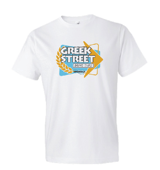 Greek Street Drive-Thru T-Shirt